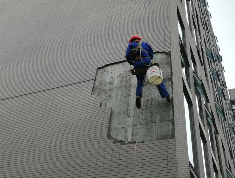 成都高樓外墻維修，瓷磚外墻維修